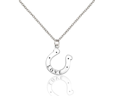 Danielle Horseshoe Necklace, Good Luck Gifts for Horse Lovers