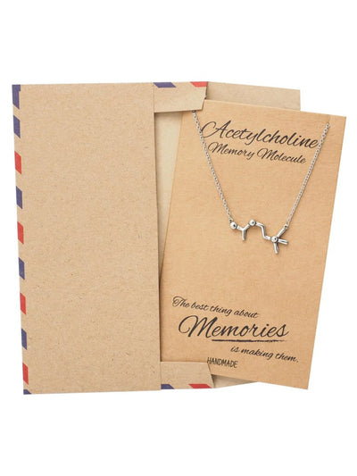 Science Jewelry with Greeting Card