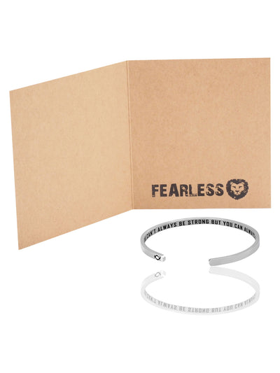 Nikki Fearless Lion Cuff Bracelet