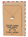 Loisa Taco Pendant Necklace Every Now And Then I Fall Apart Jewelry Gift