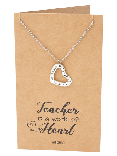 Mercia Heart Shaped Pendant Necklace