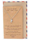 Abril Year of the Rat Pendant Necklace