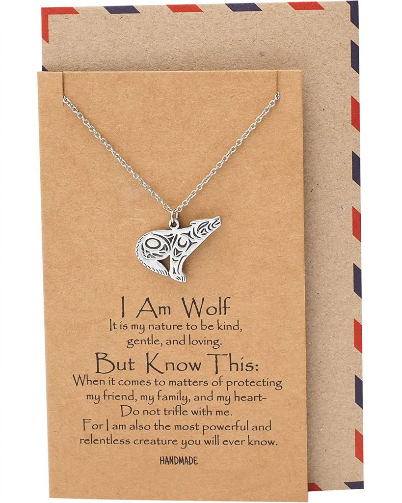 The Bond of Two Hearts: Celebrate with Our Wolf Love Necklace Collections