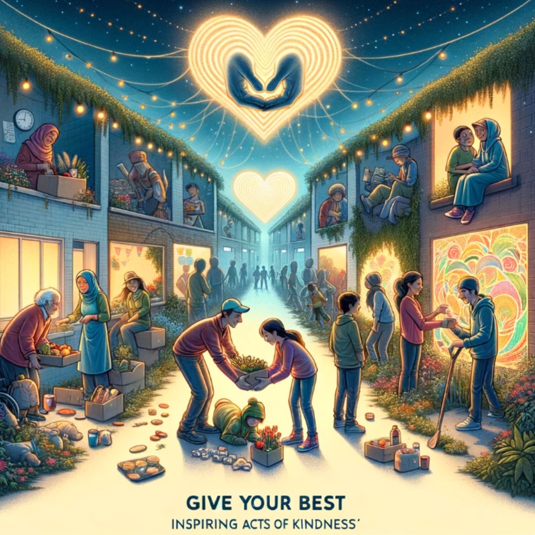 Give Your Best: Inspiring Acts of Kindness