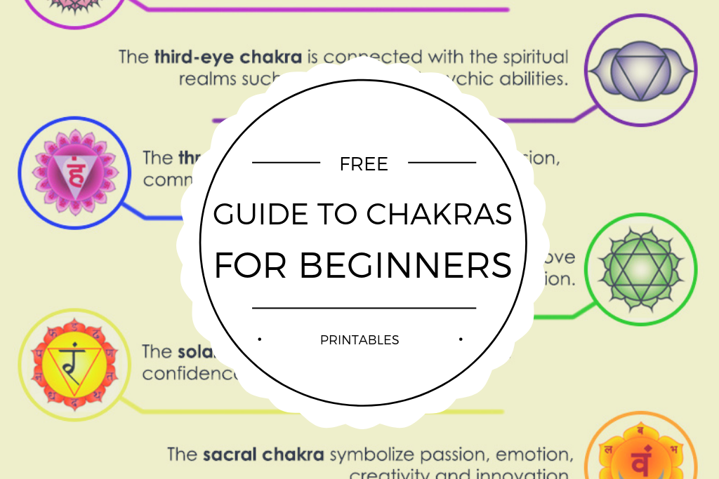Free Printable: Guide To The Chakras For Beginners