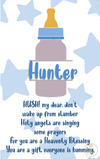 Baby and Kids Name Poems Printables - Hunter