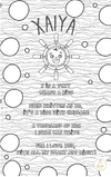 Baby and Kids Name Poems Printables - Xaiya