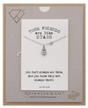 Quinnlyn & Co. Christmas Tree and Star Pendant Necklace, Handmade Gifts for Women with Inspirational Quote on Greeting Card