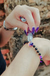 Scentual Stones Collection by Samahdee: Beaded Bracelets with Amethyst, Rose Quartz, Citrine & Organic Essential Oils for Tranquility, Love, and Prosperity - Aromatherapy Diffuser Jewelry for Men & Women