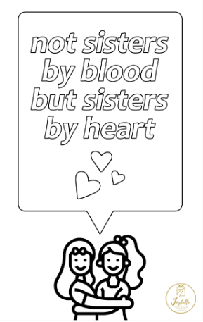 Sisters Day Greeting Card 02