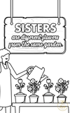 Sisters Day Greeting Card 10