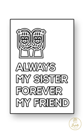 Sisters Day Greeting Card 13