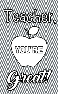 Teacher Appreciation Greeting Card 25