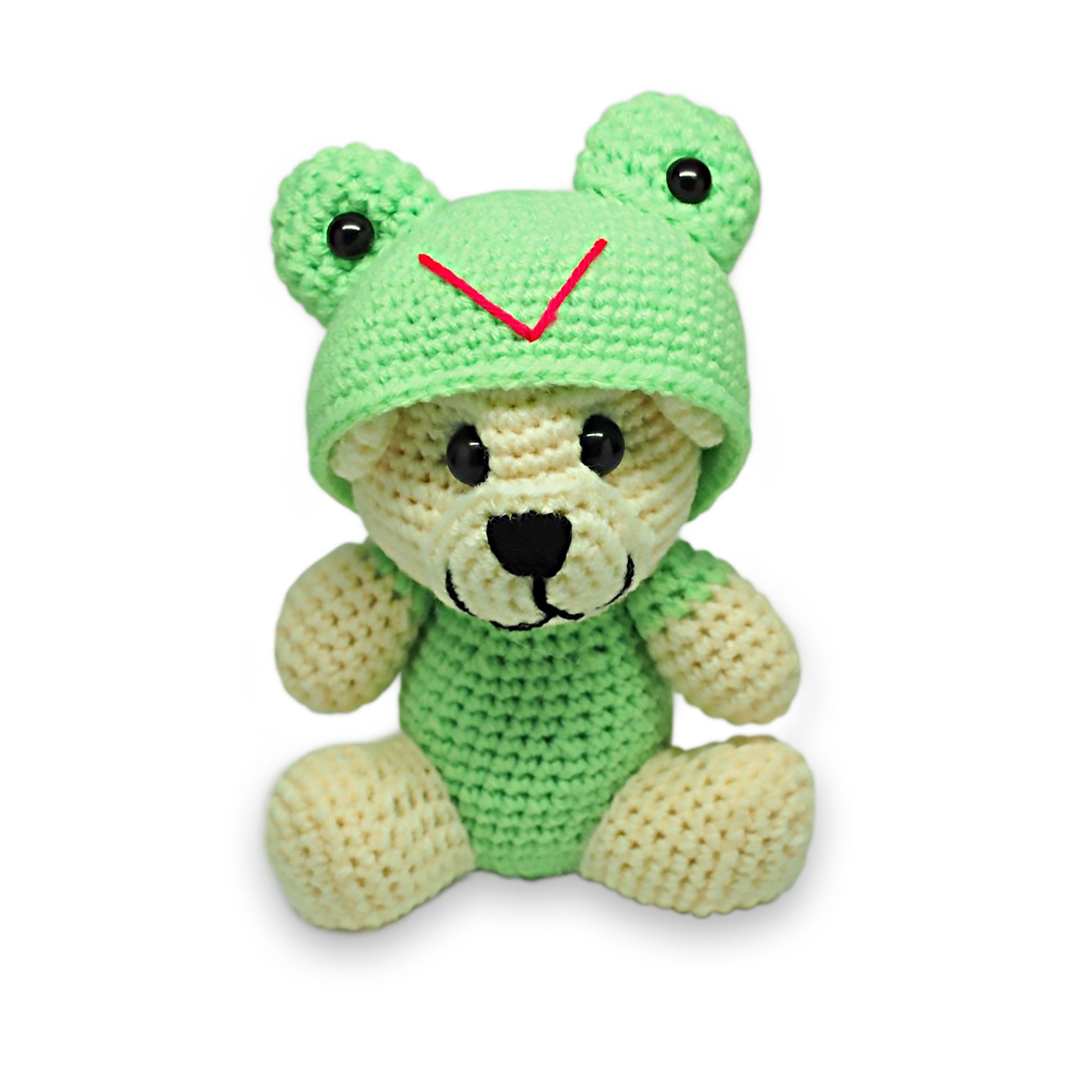 Tubby Froggy Crochet Teddy Bear