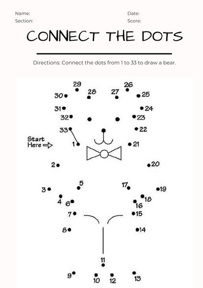 Free Back-To-School Printables - Activity Sheets
