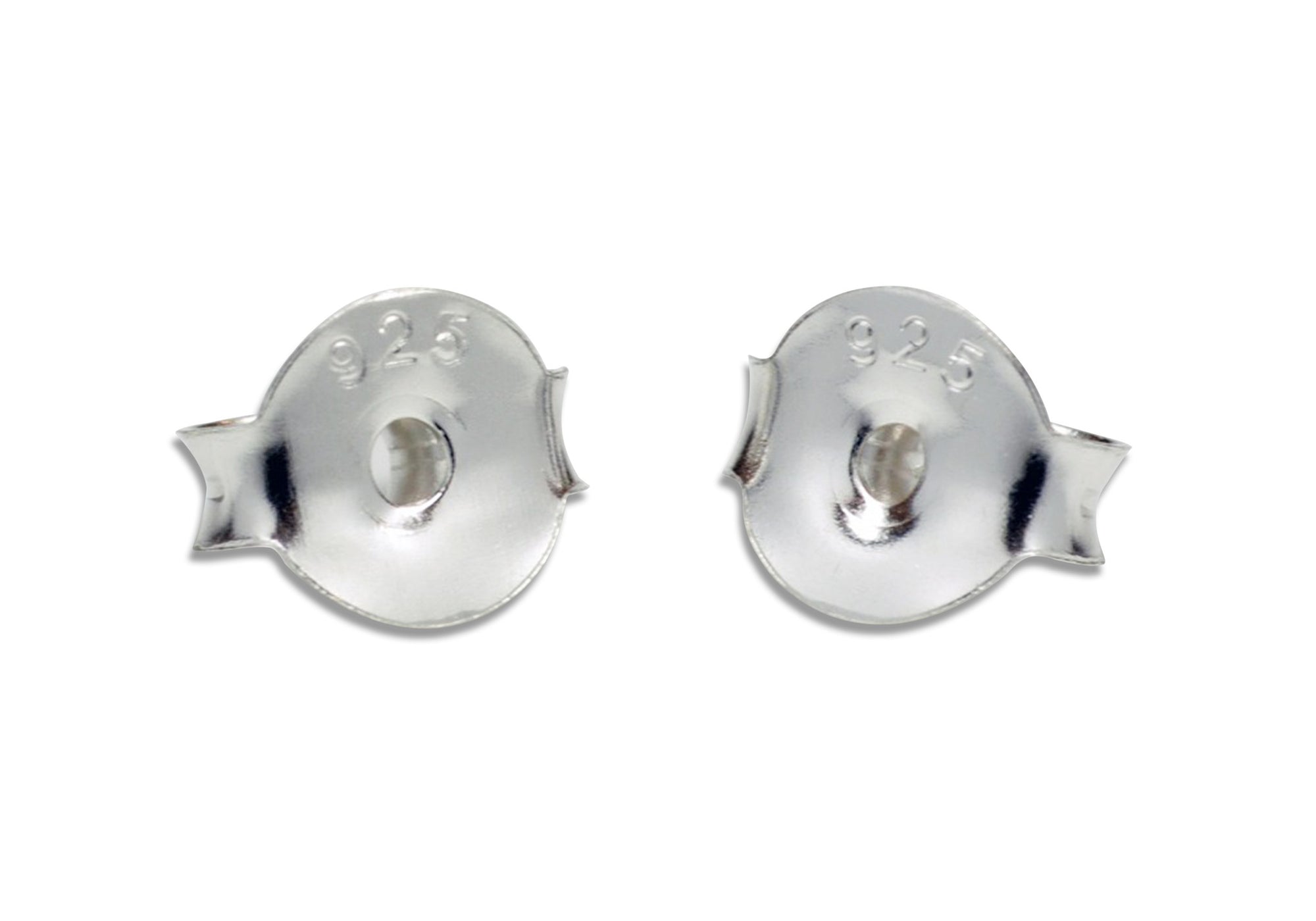 Earring Backs, 925 Sterling Silver - Quan Jewelry