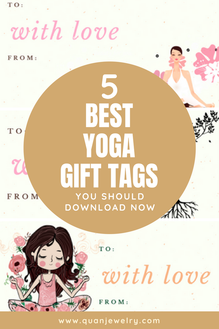 Free Yoga Gift Tags Printables