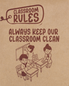 Free Back-To-School Printables Classroom Rules Poster
