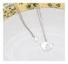 Sabrina Mother and Daughter Bird's Heart Necklace Set for 2