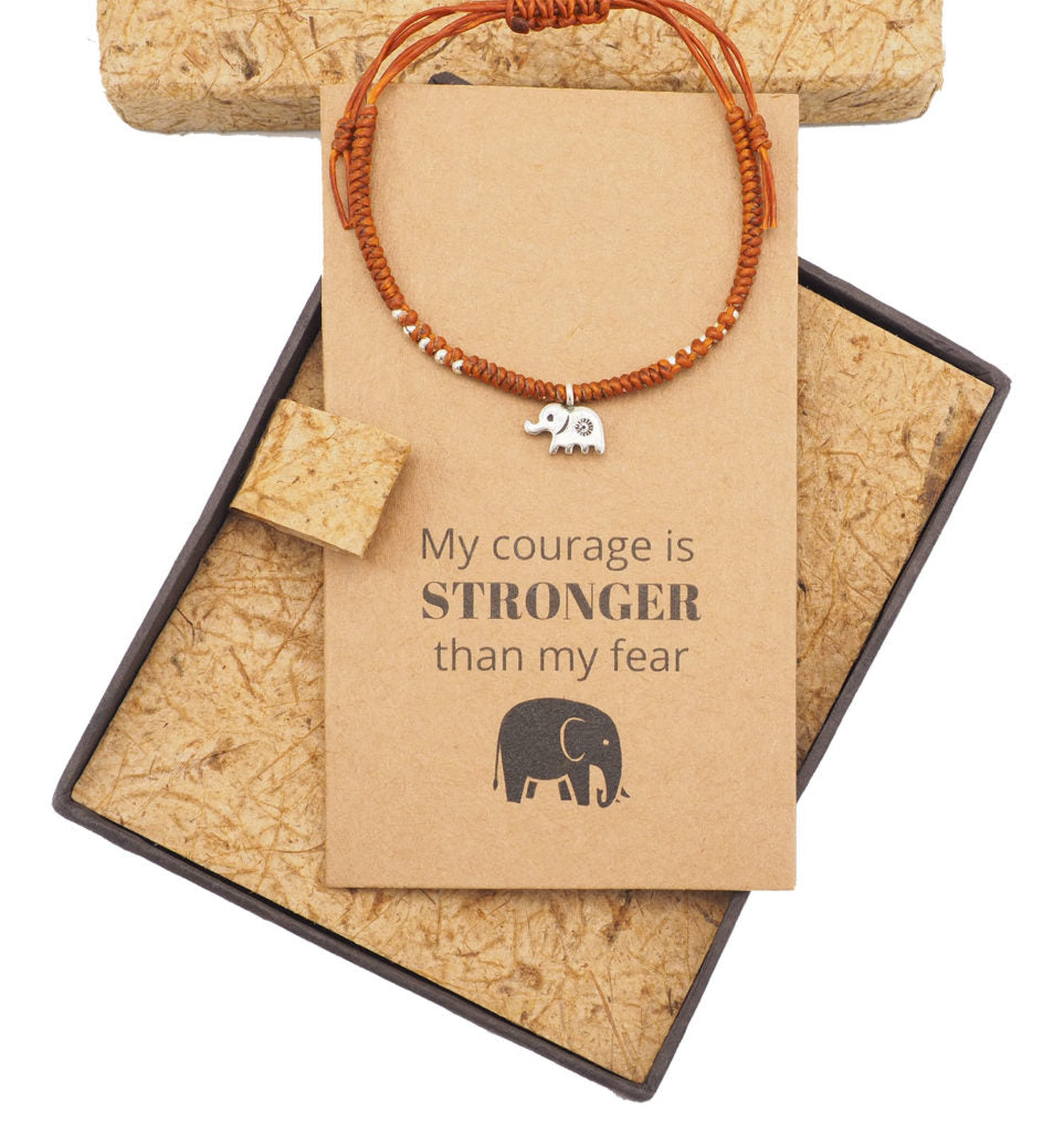 Elephant Inspired Gold Couple Cuff Bracelets