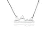 Cristina Necklace for Women, Adventure and Outdoor Lovers, Mountains Jewelry Gift