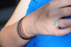 Rayne Set Your Goals Flat Cuff Engraved Bracelet