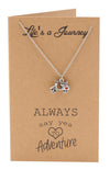 Pia It's a Journey Necklace with Scooter Charm