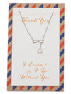 Camryn Infinity and Heart Lariat Necklace