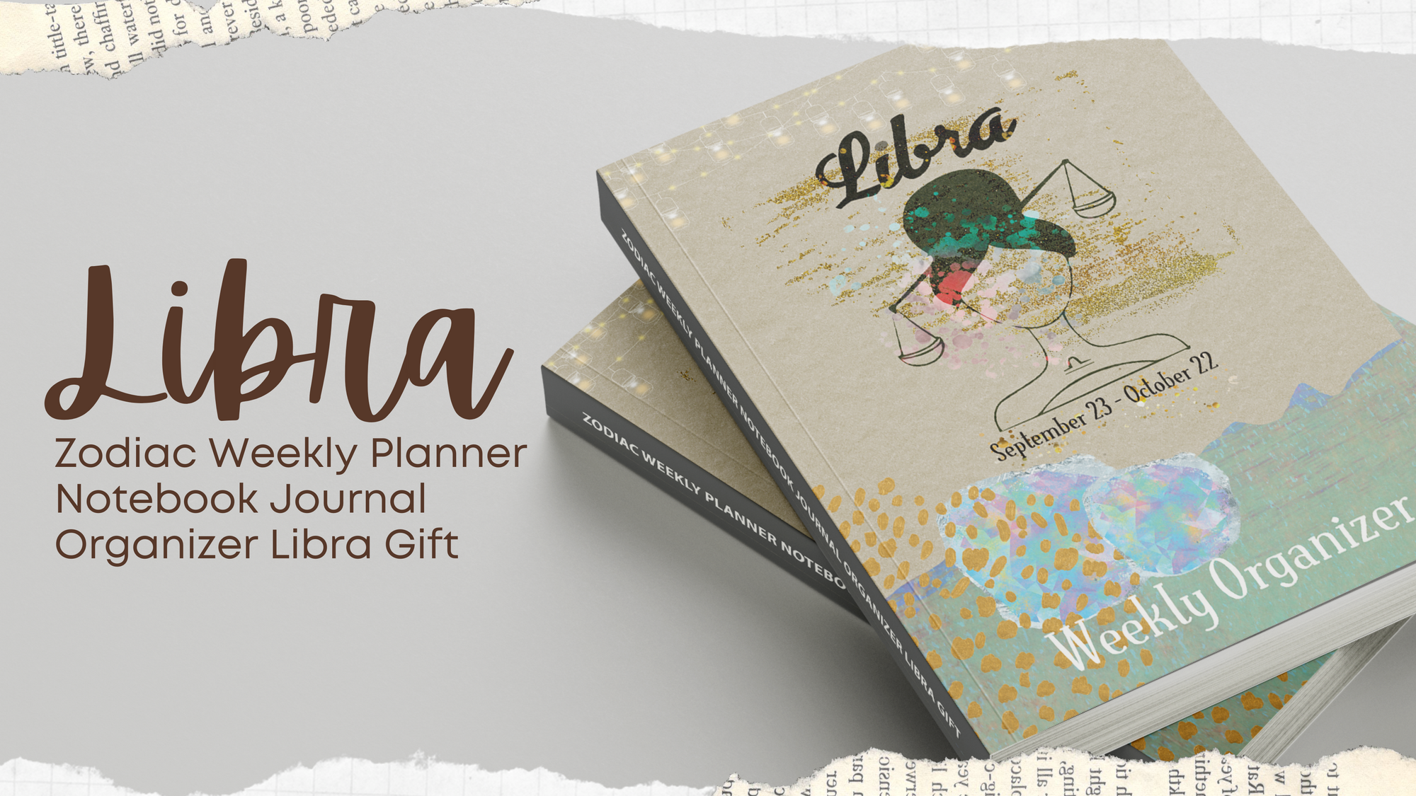 Personalized Libra Notebook, Zodiac Libra Gifts for Men and Women, Libra  Birthday Gift, Custom Celestial Journal