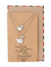 Mayumi Origami Swan Matching Necklaces