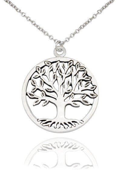 Mia Tree of Life Necklace with Thank You Cards, Teacher Gifts