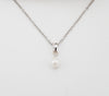 Rilla Pearl Pendant Necklace, Mother's Day Gifts with Inspirational Greeting Card