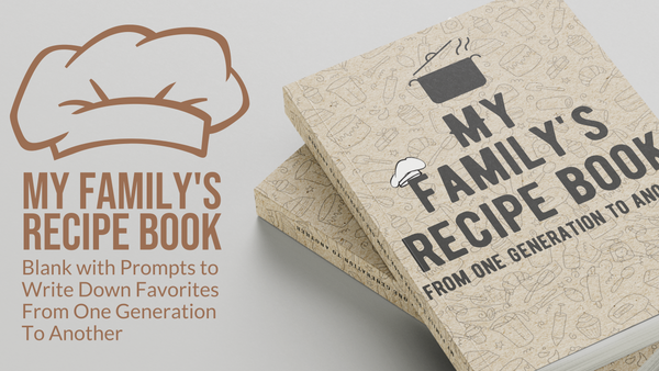 Blank Recipe Books – No Bones Life.com