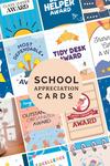 Free Back-To-School Printables Student Awards School Appreciation Cards