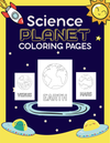 Free Back-To-School Printables Science Planet Coloring Pages Activity Sheets