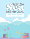 Free Back-To-School Printables Under the Sea Activity Sheets Trace and Color