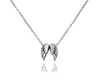 Afriel Angel Wing Necklace, Graduation Gifts with Greeting Card, Gifts for Her