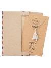 Vada Teddy Bear Pendant Necklace with Inspirational Greeting Card