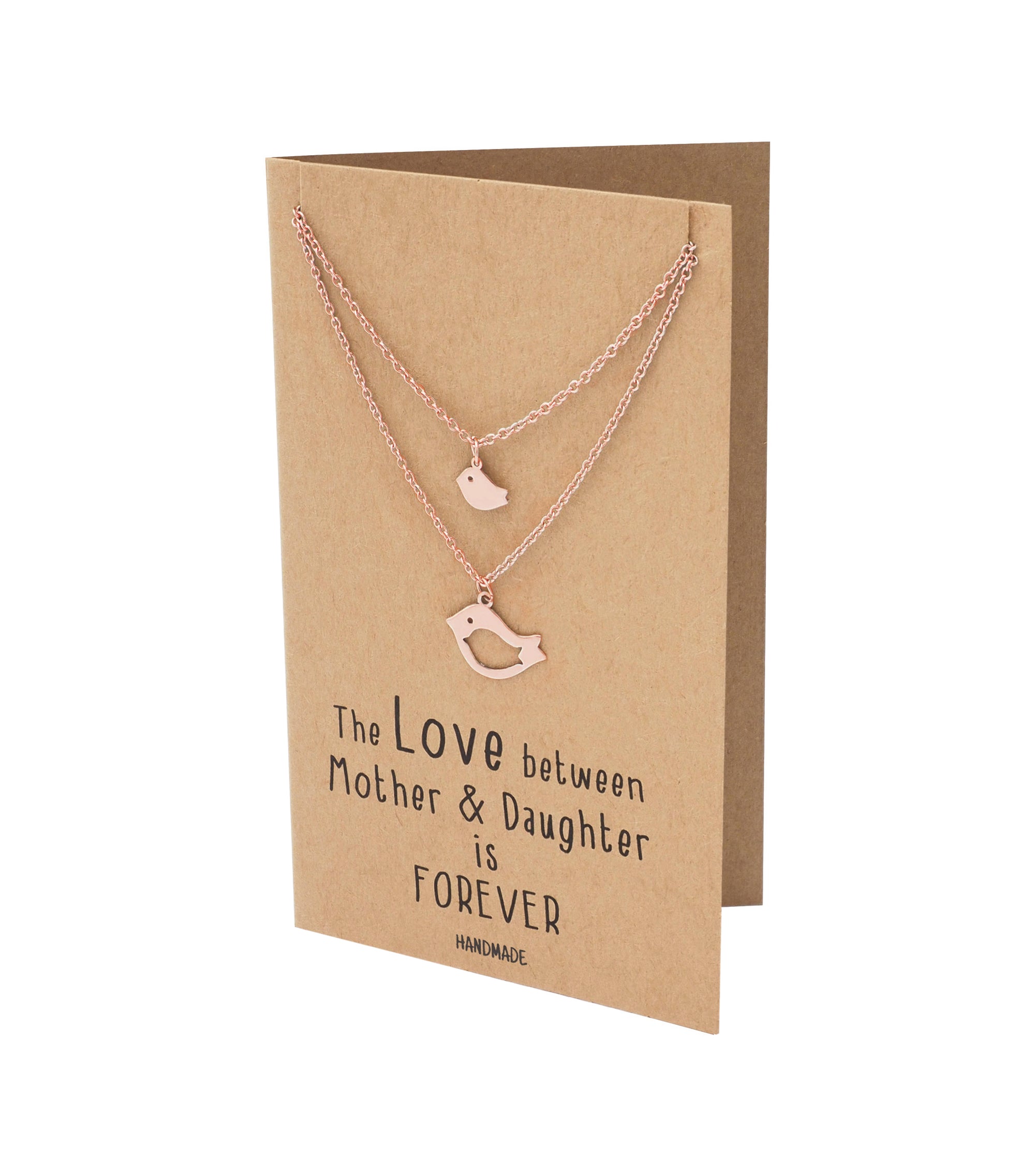 Heart Pendant Mother and Daughter Necklaces - Hunny Life