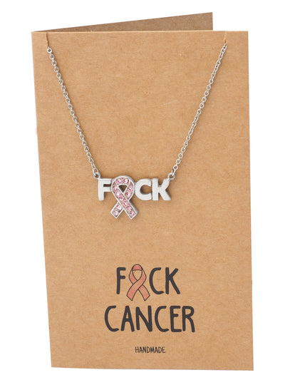Encouragement Gift, Cancer Survivor Necklace, Breast Cancer Support,  Strength Necklace, Infertility Miscarry Gift, Depression, Mental Health