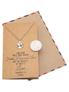 Sabel Faith Hope and Love Necklace with Heart Anchor Cross Pendant