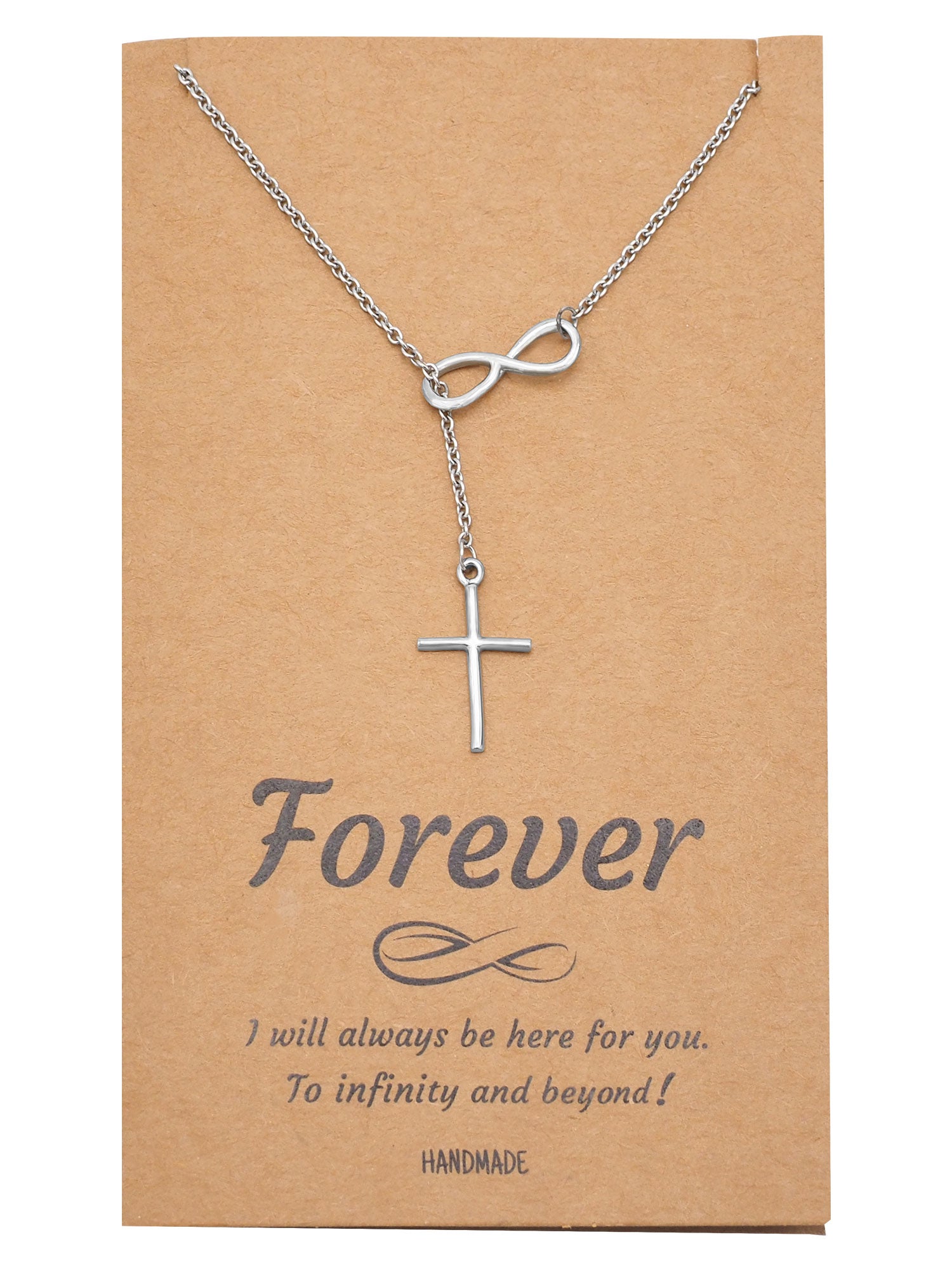 Buy fashionable daily use wear infinity cross necklace for women and girl  at Amazon.in