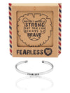 Nikki Fearless Lion Cuff Bracelet