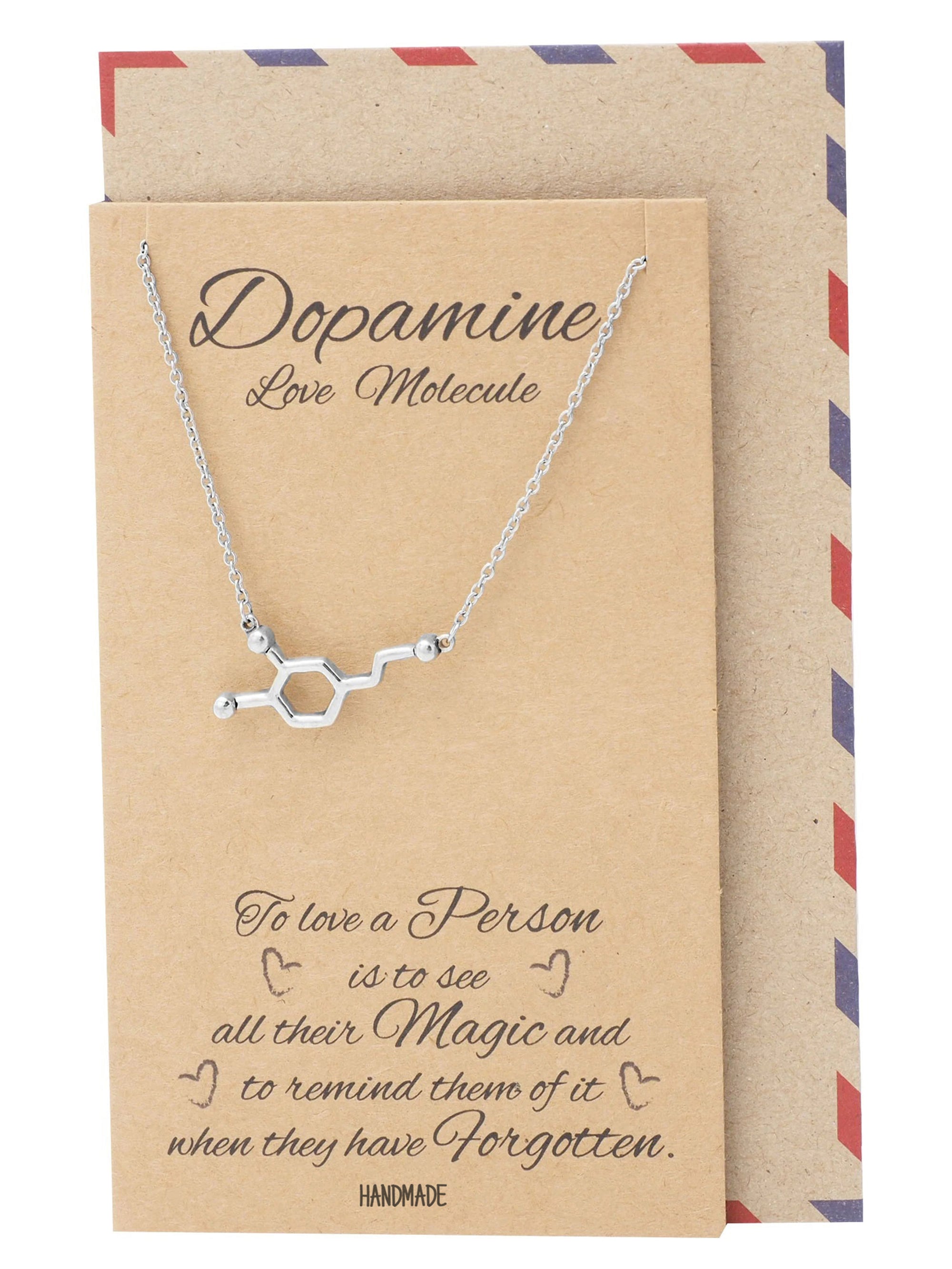 Dopamine Molecule Necklace - TheSexyScientist