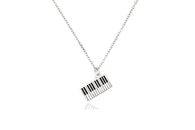 Esma Harmonious Necklace for Teachers with a Piano Charm Pendant