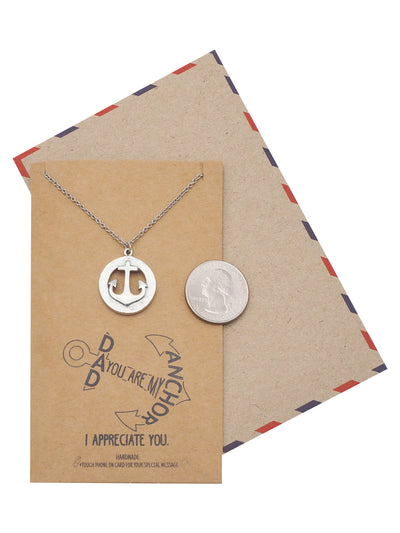 Appreciation Necklace With Greeting Card