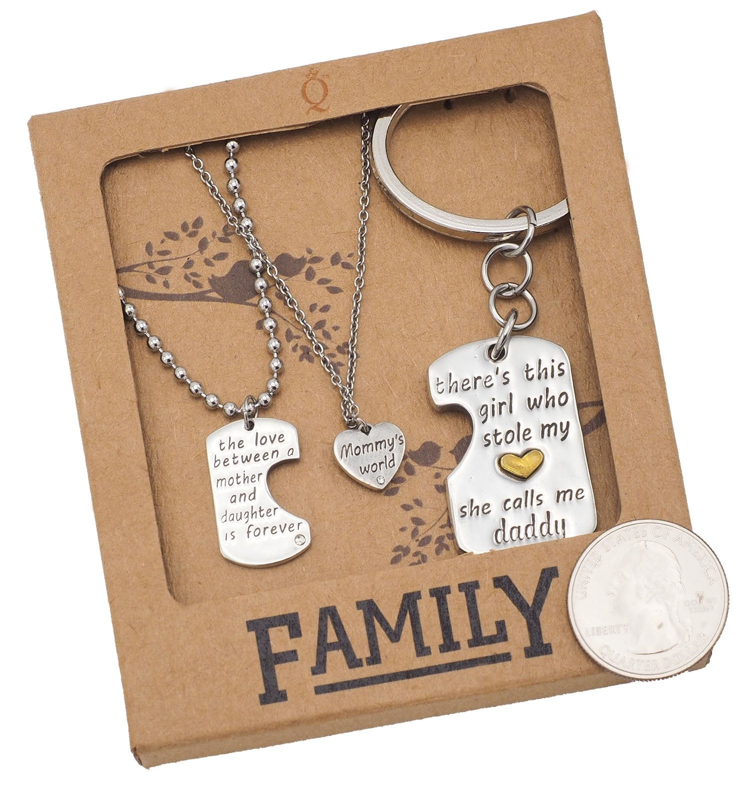 To My Daughter Necklace, Gift for Daughter from Dad, Daughter Father  Necklace - Veg4U