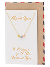 Lyka Triple Heart Pendant Necklace for Women