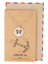 Inno Ring and Anchor Pendant Necklace