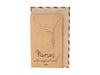 Manuela Infinity Lariat Angel Wing Necklace